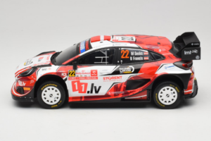 Ford Puma Rally1 WRC #22 M-Sport Ford World Rally Team M. Sesks / R. Francis Rally Poland 2024 IXO 1:18 18RMC215 Metal — billede 3 af 6