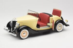 Ford Roadster Dearborn Yellow Solido 1:18 8008 Metal — billede 2 af 8