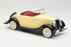 Ford Roadster Dearborn Yellow Solido 1:18 8008 Metal — billede 6 af 8