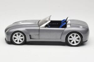 Shelby Cobra Cabriolet Grey Metallic Hot Wheels 1:18 G7220 Metal — billede 4 af 8