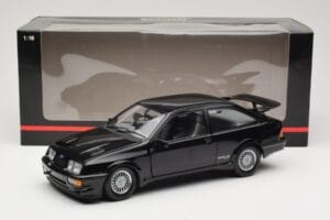 Ford Sierra RS Cosworth Mk2 RDH Sort Minichamps 1:18 150084071 Metal — billede 8 af 8