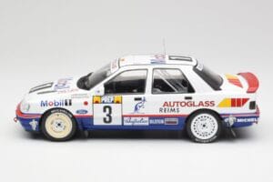 Ford Sierra RS Cosworth 4x4 #3 M. Biasion / T. Siviero Rally Monte Carlo 1992 MCG 1:18 MCG18355R Metal — billede 3 af 6
