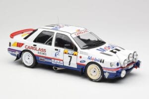 Ford Sierra RS Cosworth 4x4 #7 F. Delecour / D. Grataloup Rally Monte Carlo 1992 MCG 1:18 MCG18356R Metal — billede 4 af 6