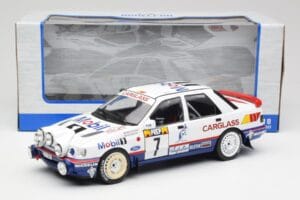 Ford Sierra RS Cosworth 4x4 #7 F. Delecour / D. Grataloup Rally Monte Carlo 1992 MCG 1:18 MCG18356R Metal — billede 6 af 6