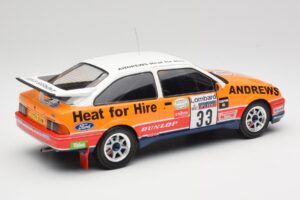 Ford Sierra RS Cosworth #33 R. Brookes RAC Rally 1989 IXO 1:18 18RMC115 Metal — billede 2 af 6