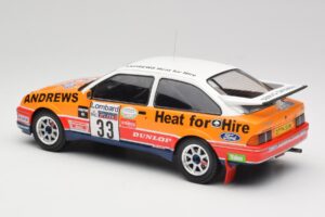 Ford Sierra RS Cosworth #33 R. Brookes RAC Rally 1989 IXO 1:18 18RMC115 Metal — billede 5 af 6