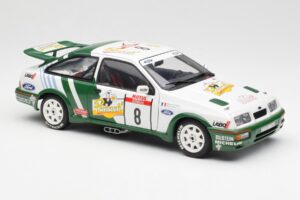 Ford Sierra RS Cosworth #8 D. Auriol / B. Occelli Rally Tour de Corse 1988 AUTOart 1:18 88812 Metal — billede 6 af 8