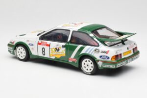 Ford Sierra RS Cosworth #8 D. Auriol / B. Occelli Rally Tour de Corse 1988 AUTOart 1:18 88812 Metal — billede 7 af 8