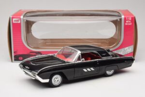 Ford Thunderbird Sort Anson 1:18 30344 Metal — billede 8 af 8