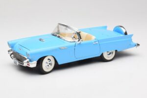 Ford Thunderbird Cabriolet Blå Road Signature 1:18 92358 Metal