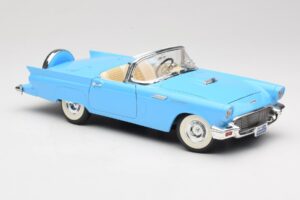 Ford Thunderbird Cabriolet Blå Road Signature 1:18 92358 Metal — billede 6 af 8