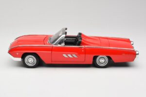 Ford Thunderbird Cabriolet Rød Anson 1:18 30334 Metal — billede 4 af 8