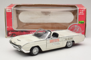 Ford Thunderbird Cabriolet Indy Pace Car Anson 1:18 30368 Metal — billede 6 af 6