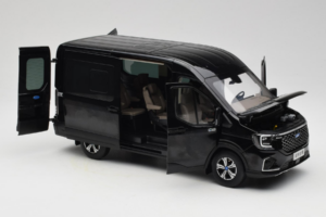 Ford Transit Sort JMC 1:18 SHRV363CM02JP Metal — billede 5 af 8