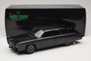 Chrysler Imperial Black Beauty Green Hornet TV Series AUTOart 1:18 71546 Metal — billede 8 af 8
