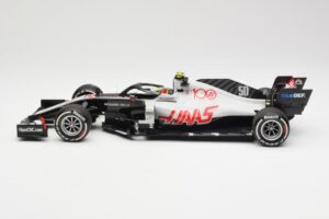 Haas VF-20 #50 M. Schumacher FP1 Abu Dhabi GP 2020 Minichamps 1:18 110201750 Metal — billede 3 af 6
