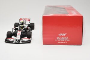Haas VF-20 #50 M. Schumacher FP1 Abu Dhabi GP 2020 Minichamps 1:18 110201750 Metal — billede 6 af 6