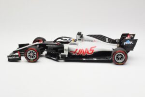 Haas VF-20 #8 R. Grosjean Bahrain GP 2020 Minichamps 1:18 110201508 Metal — billede 3 af 6