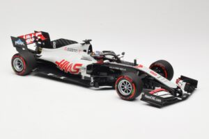Haas VF-20 #8 R. Grosjean Bahrain GP 2020 Minichamps 1:18 110201508 Metal — billede 4 af 6