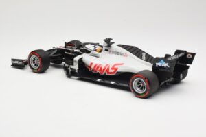 Haas VF-20 #8 R. Grosjean Bahrain GP 2020 Minichamps 1:18 110201508 Metal — billede 5 af 6