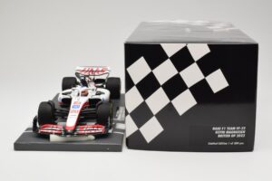 Haas VF-22 #20 K. Magnussen British GP 2022 Minichamps 1:18 117221020 Metal — billede 6 af 6