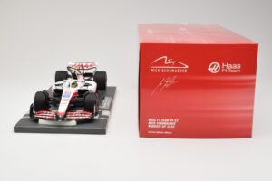 Haas VF-22 #47 M. Schumacher Bahrain GP 2022 Minichamps 1:18 117220147 Metal — billede 6 af 6