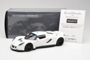 Hennessey Venom GT Hvid AUTOart 1:18 75404 Metal — billede 8 af 8