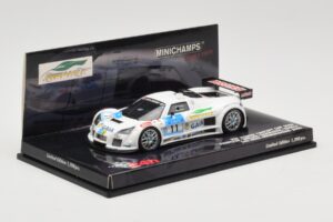 HHF Hybrid Concept Car #11 H-H. Frentzen / Muller / Schwager / Engels 24 Hours Nurburgring 2008 Minichamps 1:43 437080911 Met — billede 2 af 4