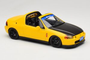 Honda Civic del Sol Spoon Phoenix Yellow Otto 1:18 OT1154 Resin — billede 2 af 6