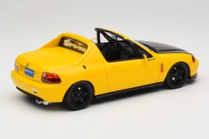 Honda Civic del Sol Spoon Phoenix Yellow Otto 1:18 OT1154 Resin — billede 3 af 6