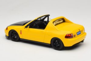 Honda Civic del Sol Spoon Phoenix Yellow Otto 1:18 OT1154 Resin — billede 4 af 6