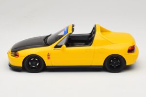 Honda Civic del Sol Spoon Phoenix Yellow Otto 1:18 OT1154 Resin — billede 5 af 6