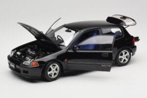 Honda Civic SiR II EG6 VTEC Sort LCD 1:18 LCD18018-BL Metal — billede 2 af 9