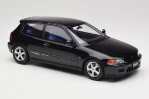 Honda Civic SiR II EG6 VTEC Sort LCD 1:18 LCD18018-BL Metal — billede 6 af 9