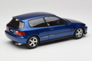 Honda Civic SiR II EG6 VTEC Blå LCD 1:18 LCD18018-BU Metal — billede 3 af 9