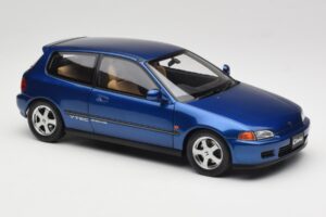 Honda Civic SiR II EG6 VTEC Blå LCD 1:18 LCD18018-BU Metal — billede 6 af 9