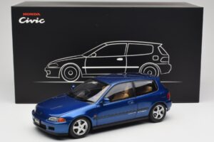 Honda Civic SiR II EG6 VTEC Blå LCD 1:18 LCD18018-BU Metal — billede 9 af 9