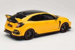 Honda Civic Type R FK8 Euro Spec Gul Otto 1:18 OT1111 Resin — billede 2 af 6