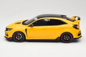 Honda Civic Type R FK8 Euro Spec Gul Otto 1:18 OT1111 Resin — billede 3 af 6