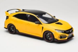Honda Civic Type R FK8 Euro Spec Gul Otto 1:18 OT1111 Resin — billede 4 af 6