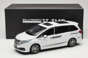 Honda Elysion Hvid OEM 1:18 430056 Metal — billede 8 af 8