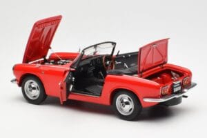 Honda S800 Roadster Rød AUTOart 1:18 73276 Metal — billede 5 af 8