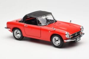 Honda S800 Roadster Rød AUTOart 1:18 73276 Metal — billede 6 af 8