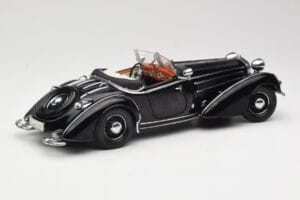Horch 855 Roadster Sort Sun Star 1:18 2401 Metal — billede 3 af 8