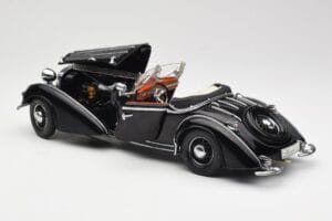 Horch 855 Roadster Sort Sun Star 1:18 2401 Metal — billede 5 af 8