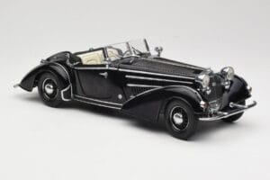 Horch 855 Roadster Sort Sun Star 1:18 2401 Metal — billede 6 af 8