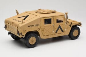 Hummer H1 AM General Military Police Exoto 1:18 01801 Metal — billede 3 af 8