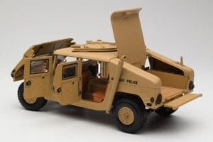 Hummer H1 AM General Military Police Exoto 1:18 01801 Metal — billede 5 af 8