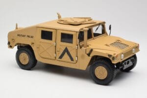 Hummer H1 AM General Military Police Exoto 1:18 01801 Metal — billede 6 af 8