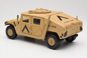 Hummer H1 AM General Military Police Exoto 1:18 01801 Metal — billede 7 af 8